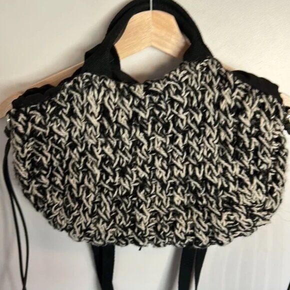 MUUN Wool and Cotton Knit Bag - Picture 3 of 7